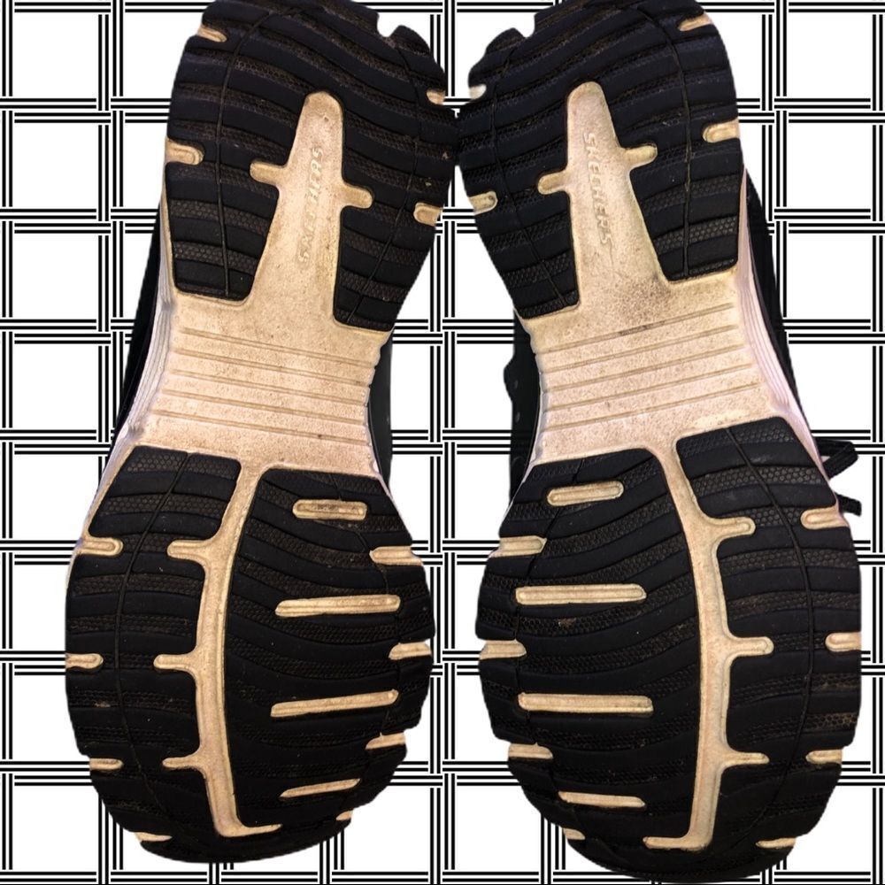 Sketchers flex sole black sneakers - Picture 5 of 5